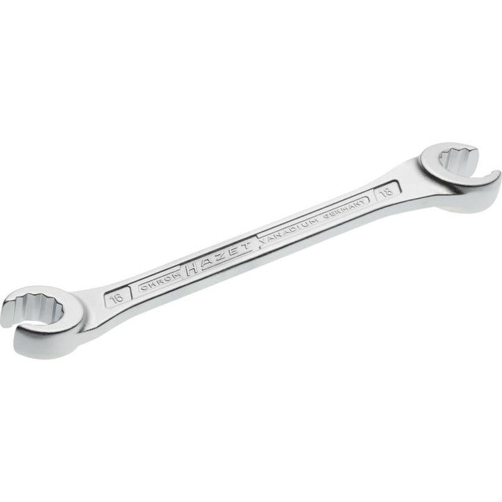 Hazet 612-16X18 Double Box-End Wrench, Open, 12-Point, 16x18mm
