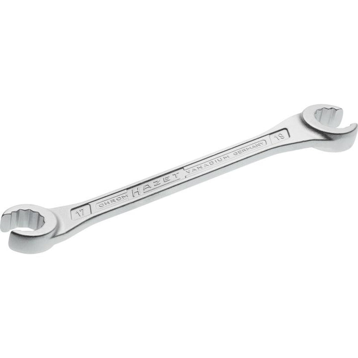 Hazet 612-17X19 Double Box-End Wrench, Open, 12-Point, 17x19mm