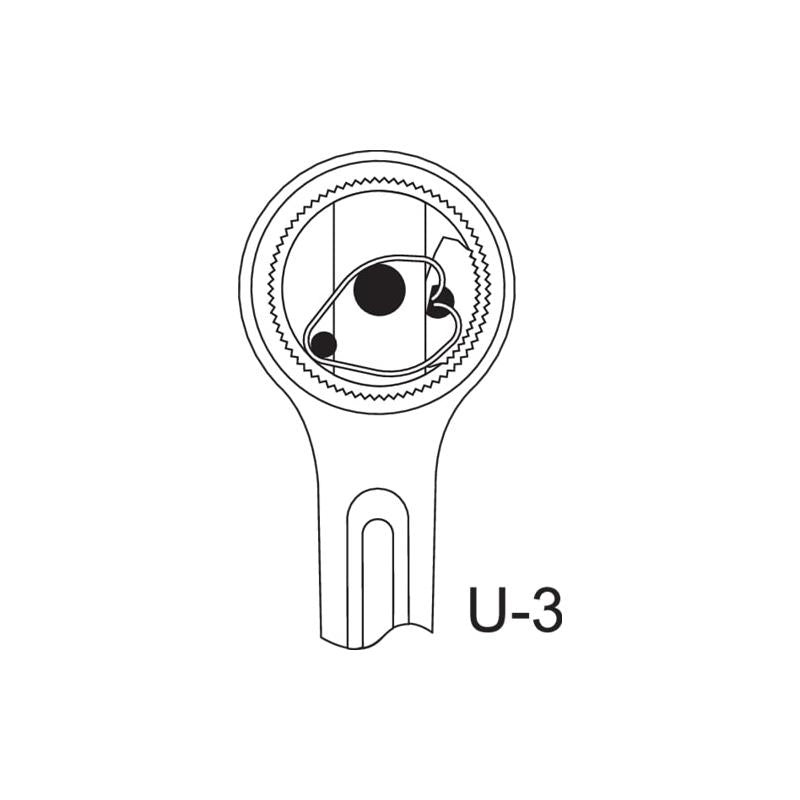 Gedore 6180630 Reversible Ratchet 1 Inch 720 mm