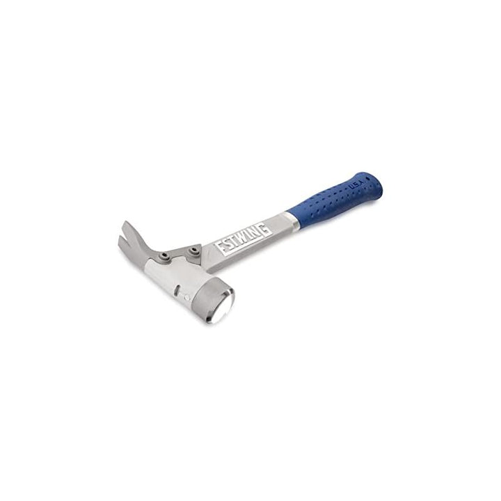 Estwing ALBLM Blue Vinyl Grip Aluminum Hammer With Milled Face