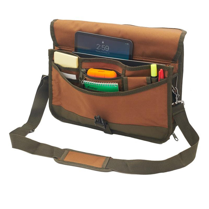 Bucket Boss 62100 Contractor's Briefcase in Brown and Green