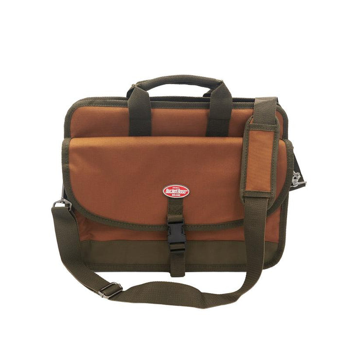 Bucket Boss 62100 Contractor's Briefcase in Brown and Green