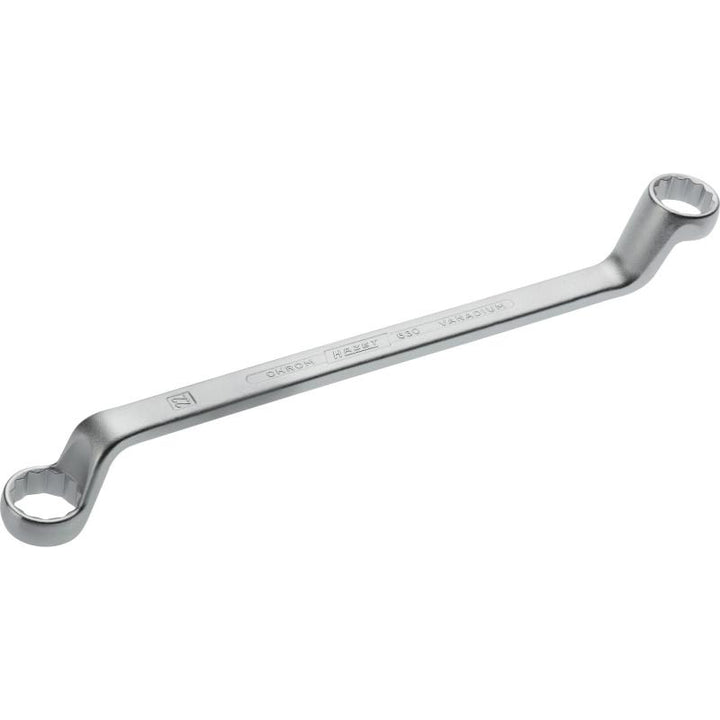 Hazet 630-21X22 Double Box-End Wrench, 12-Point, 21x22mm