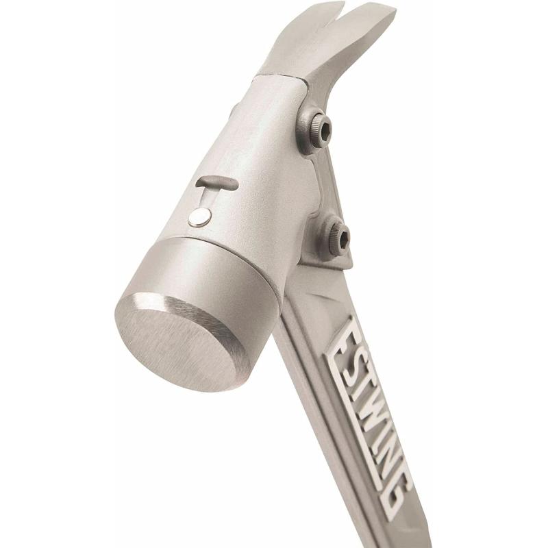 Estwing ALBK Black Vinyl Grip Aluminum Hammer With Smooth Face