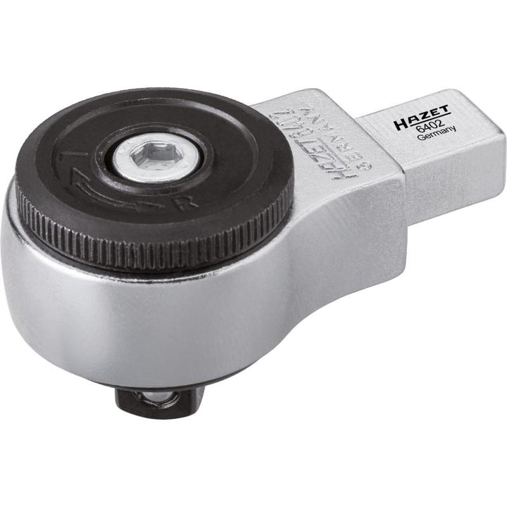 Hazet 6402 Insert Reversible Ratchet, 9x12mm Insert Square Drive, 10mm (3/8") Square