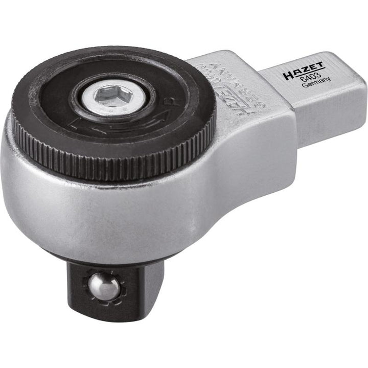 Hazet 6403 Insert Reversible Ratchet, 9x12mm Insert Square Drive, 12.5mm (1/2") Square