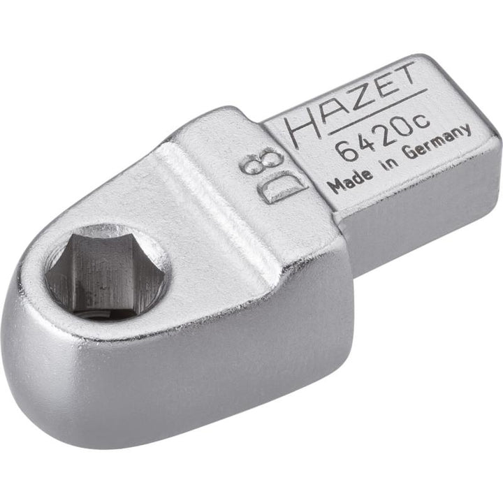 Hazet 6420C Insert Tool Holder for Bits, 9x12mm Square Drive, 8mm (5/16") Hex