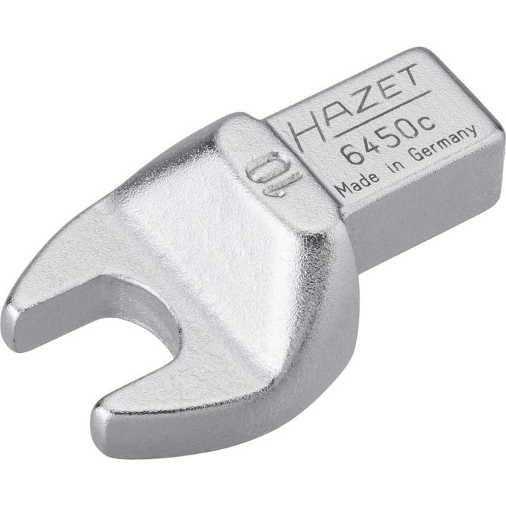 Hazet 6450C-10 Insert Open-End Wrench, 9x12 Insert Square Drive, 10mm Hexm