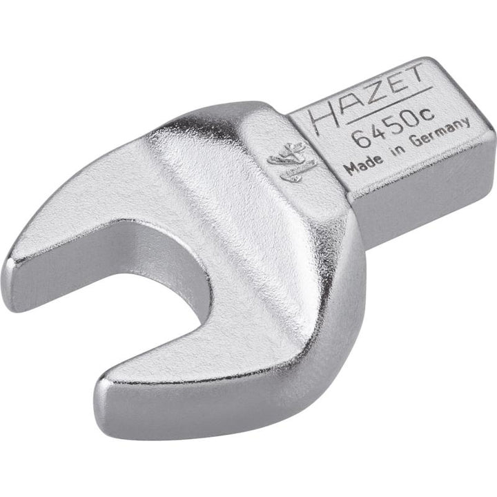 Hazet 6450C-14 Insert Open-End Wrench, 9x12mm Insert Square Drive, 14mm Hex