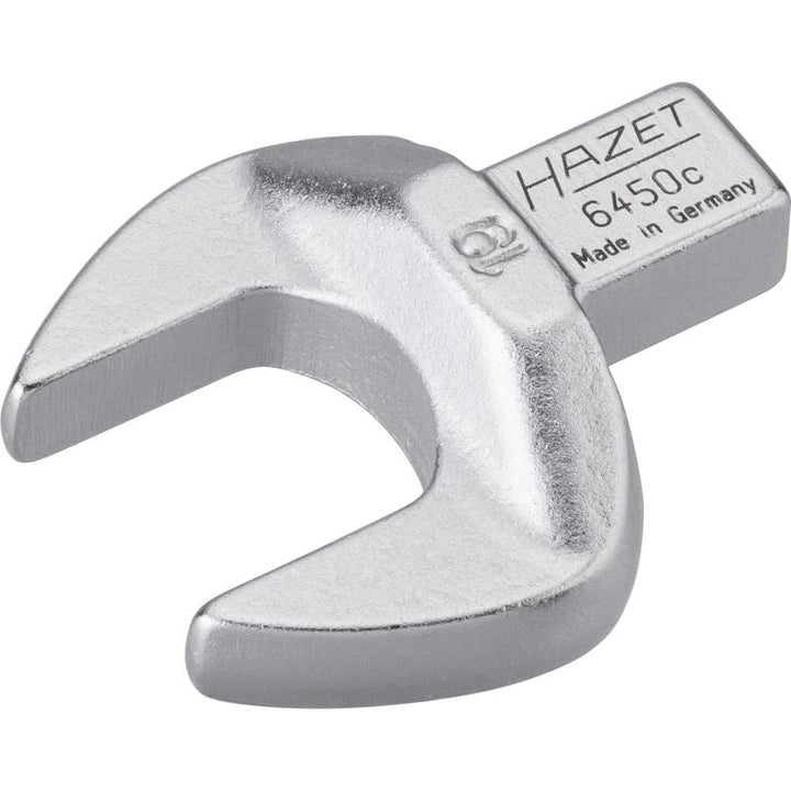 Hazet 6450C-19 Insert Open-End Wrench, 9x12mm Insert Square Drive, 19mm Hex