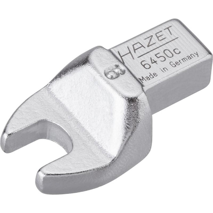 Hazet 6450C-9 Insert Open-End Wrench, 9x12mm Insert Square Drive, 9mm Hex