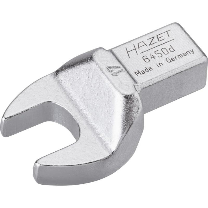 Hazet 6450D-17 Insert Open-End Wrench, 14x18mm Insert Square Drive, 17mm Hex