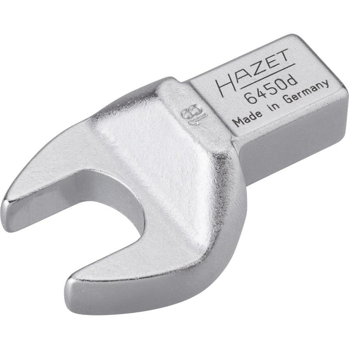 Hazet 6450D-18 Insert Open-End Wrench, 14x18mm Insert Square Drive, 18mm Hex
