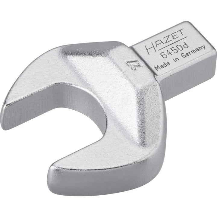 Hazet 6450D-27 Insert Open-End Wrench, 14x18mm Insert Square Drive, 27mm Hex