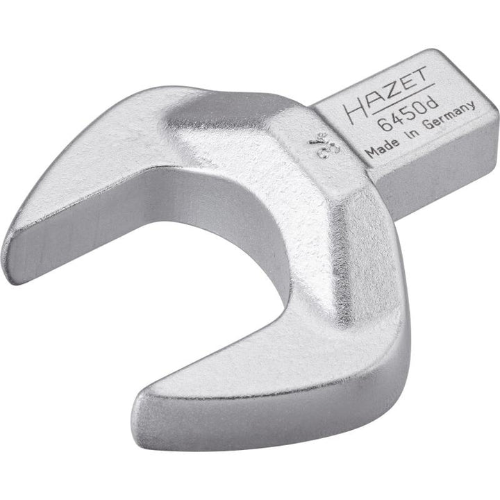 Hazet 6450D-34 Insert Open-End Wrench, 14x18mm Insert Square Drive, 34mm Hex