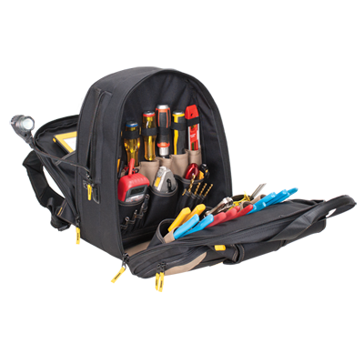 CLC ECPL38 E-CHARGE LIGHTED USB CHARGING TOOL BACKPACK