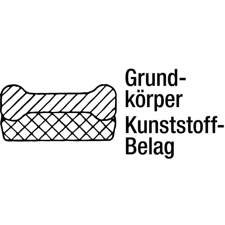 Hazet 650K-20 Tire Lever, Plastic Coating, 500 mm