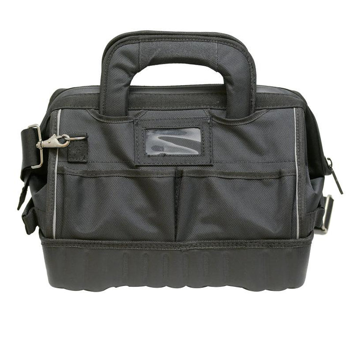 Bucket Boss 65114-HV 14" HV Pro Tool Bag, Grey, Black 14 Pockets