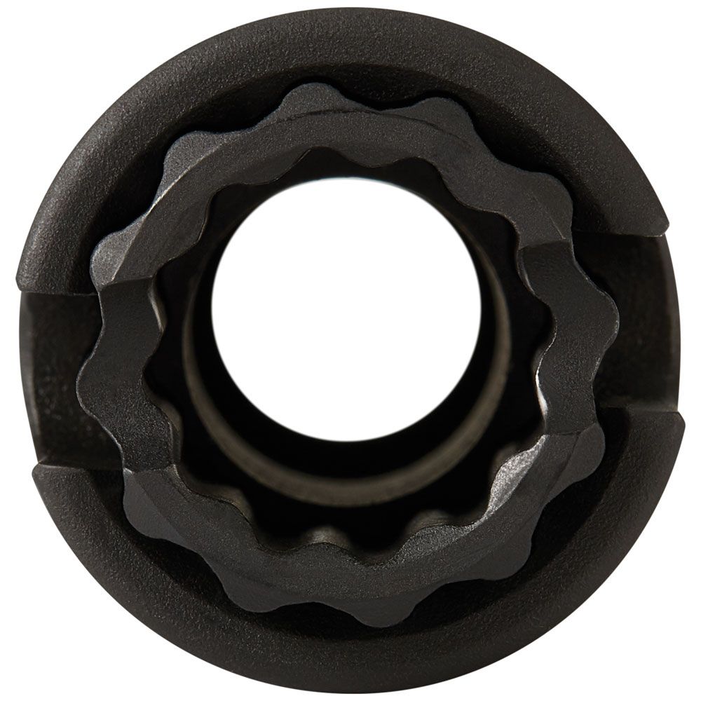 Klein Tools 66031 3-in-1 Slotted Impact Socket, 12-Point, 3/4 and 9/16-Inch