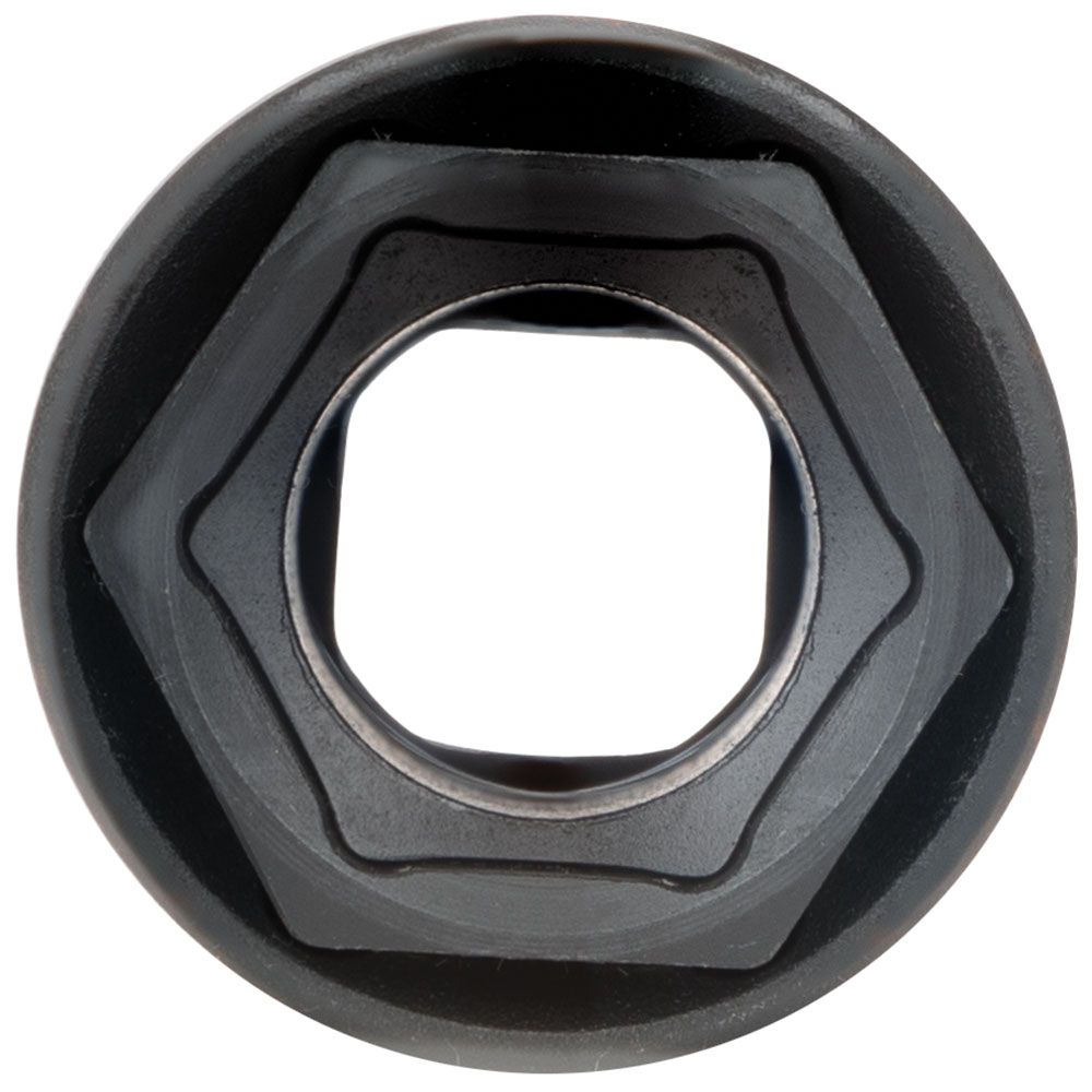 Klein Tools 66064 2-in-1 Deep Impact Socket, 6-Point 7/8-Inch and 11/16-Inch Hex Sizes, Use with Impact Wrenches BAT20-CW, BAT20-CW