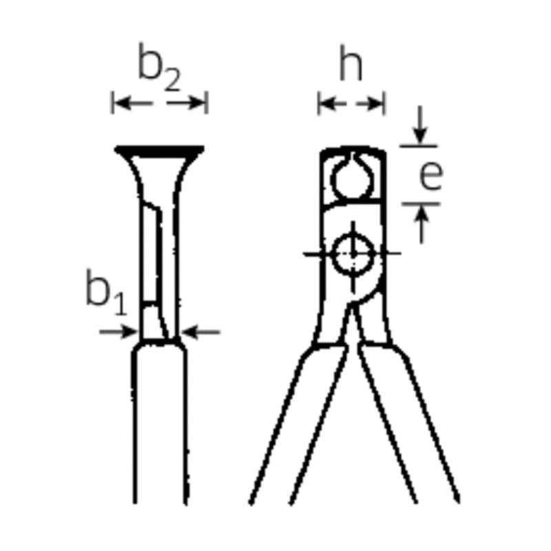 Stahlwille 66186160 6618 Top cutters, heavy duty, 160 mm, Dip-coated