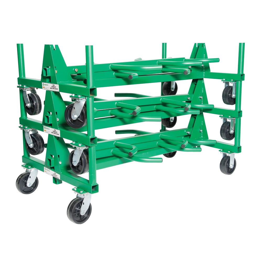 Master Bundle Rack Greenlee Rack Greenlee 668 Conduit Pipe and Storage Rack – Haus of Tools