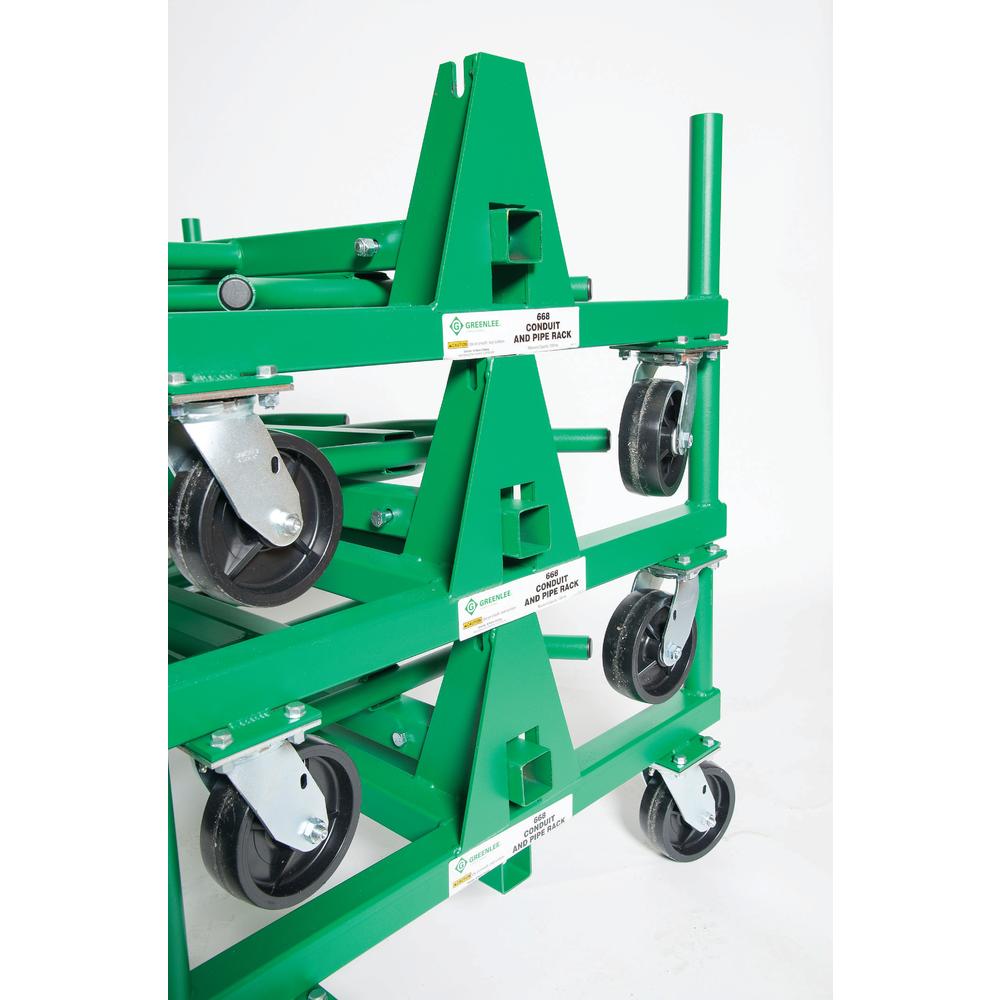 Greenlee 668 Conduit Pipe and Storage Rack