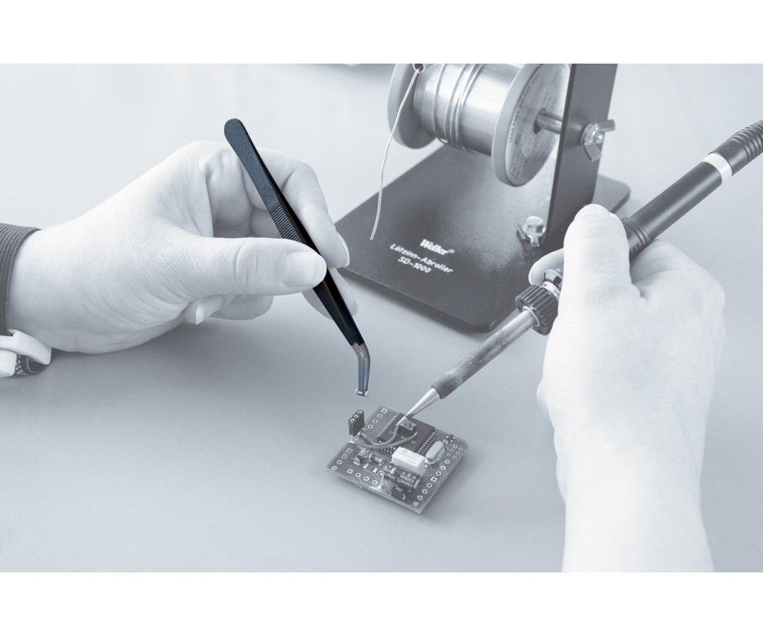 Wiha Tools 44531 ESD Safe Tweezers, 1 SA - 120 mm