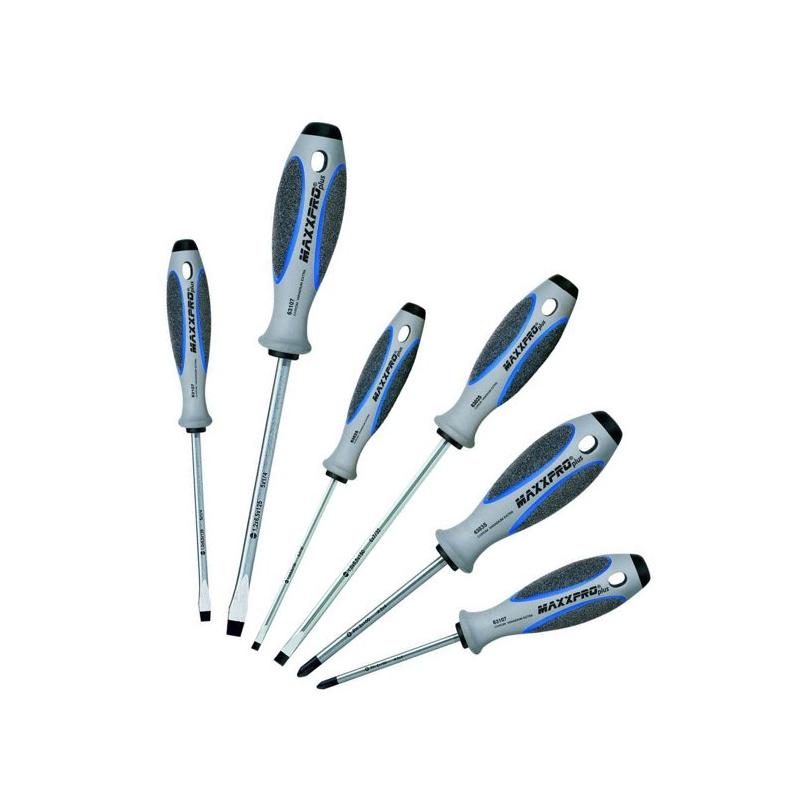 Maxxpro 9T 663864 Slotted - Phillips Plus Screwdriver Set - 6pc