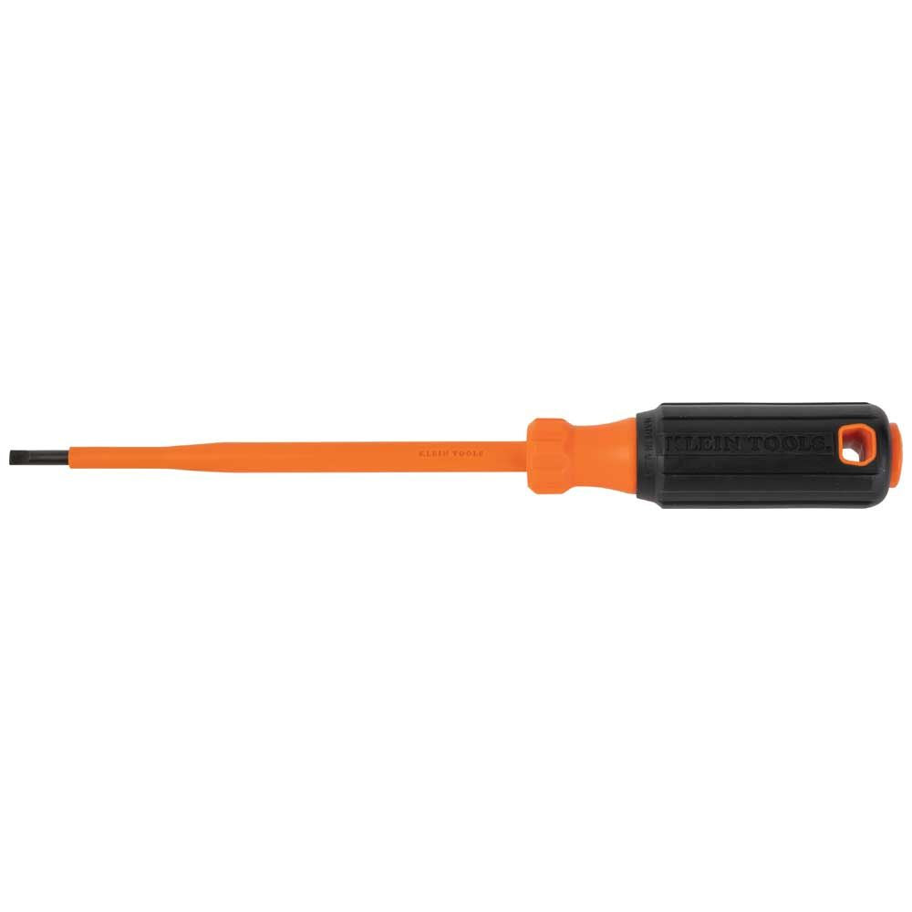 Klein Tools 6816INS Insulated Screwdriver, 3/16-Inch Cabinet Tip, 6-Inch Round Shank