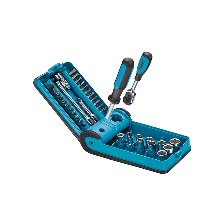 Hazet 856-1 38 Pc 1/4" Socket Set Smart Case
