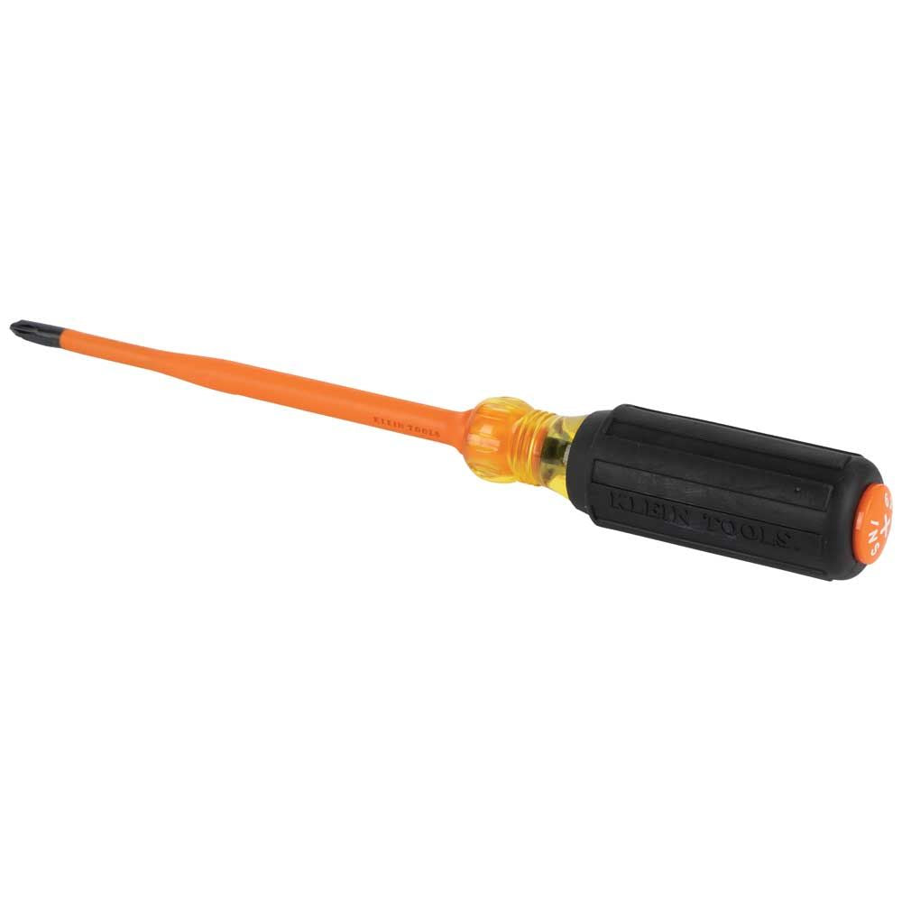 Klein Tools 6936INS Slim-Tip 1000V Insulated Screwdriver, #2 Phillips, 6-Inch