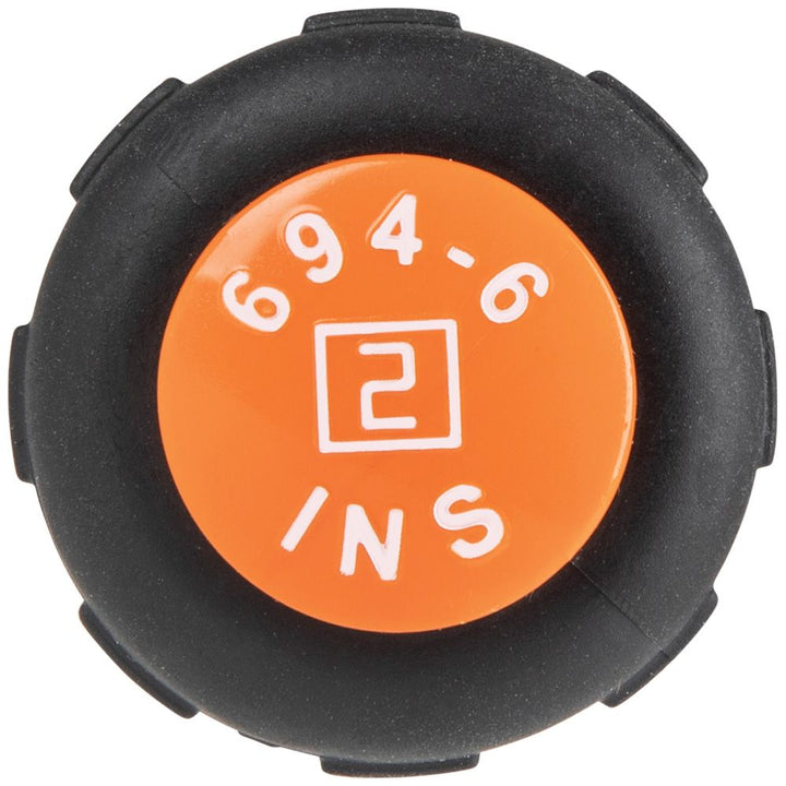 Klein Tools 6946INS Slim-Tip 1000V Insulated Screwdriver, #2 Square, 6-Inch Round Shank