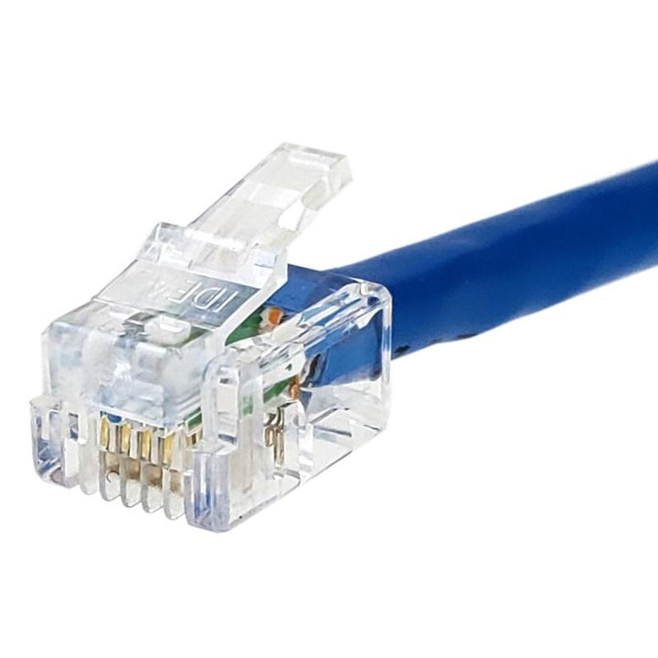 Ideal 85-344 RJ-11 6P4C Modular Plugs, 25/Card