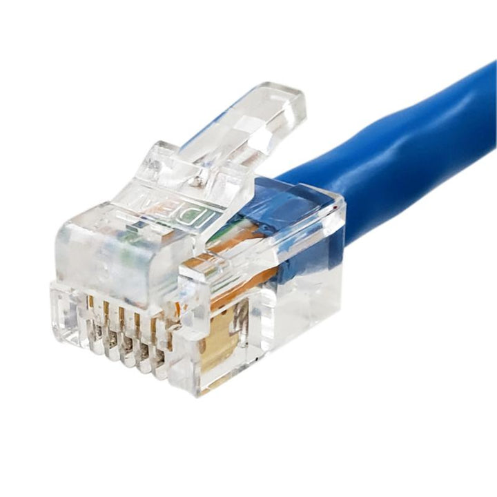 Ideal 85-345 RJ-11(RJ-12) 6P6C Modular Plugs, 25/Card