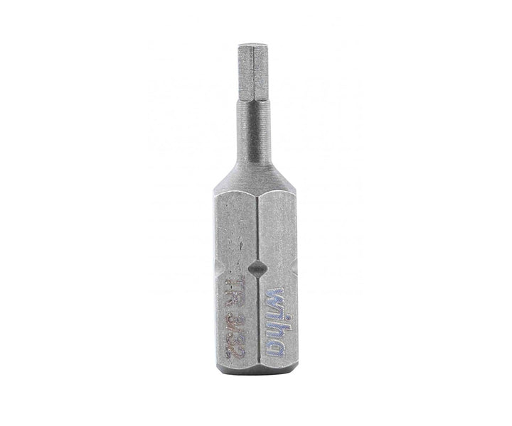 Wiha Tools 71932 Security Hex Insert Bit, 3/32" x 25 mm, 10 Pk.