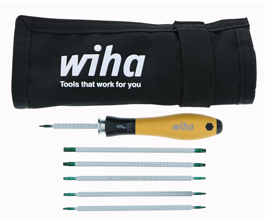 Wiha Tools 26930 Drive-Loc IV ESD Safe TORX® Set, 7 Pieces