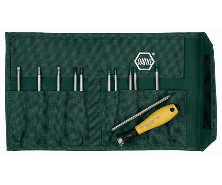Wiha Tools 26985 Chrome ESD Precision Screwdriver Set