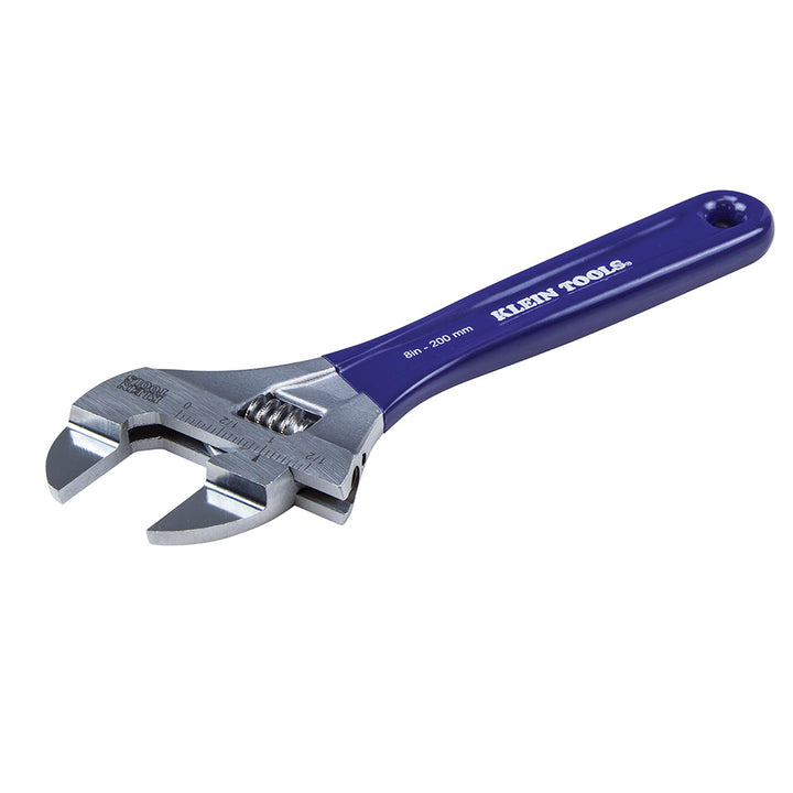 Klein Tools D86936 Slim-Jaw Adjustable Wrench, 8"