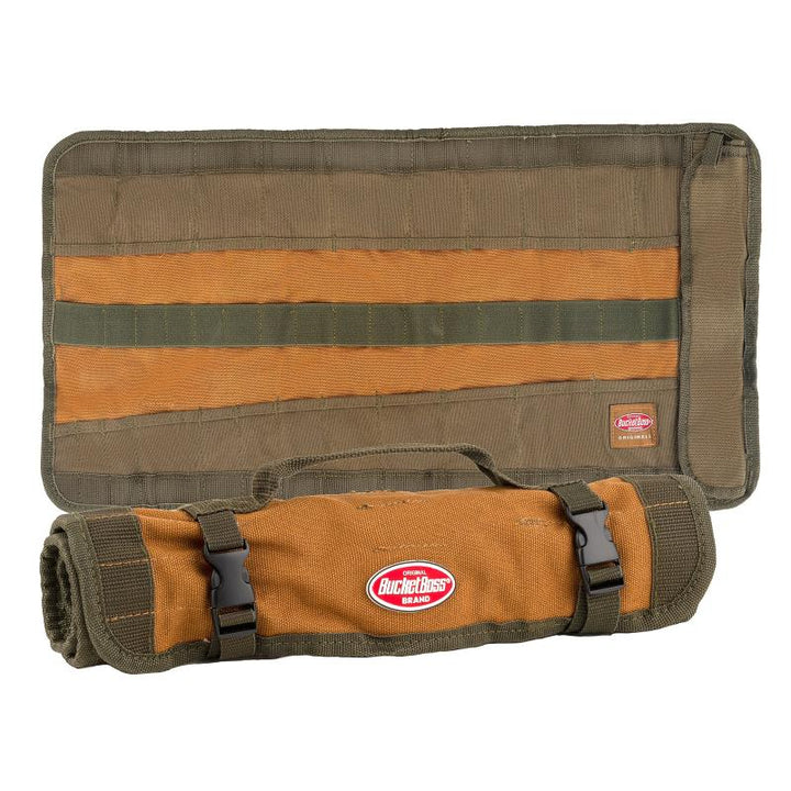 Bucket Boss 70004 Tool Roll, Tool Bags - Original Series Brown