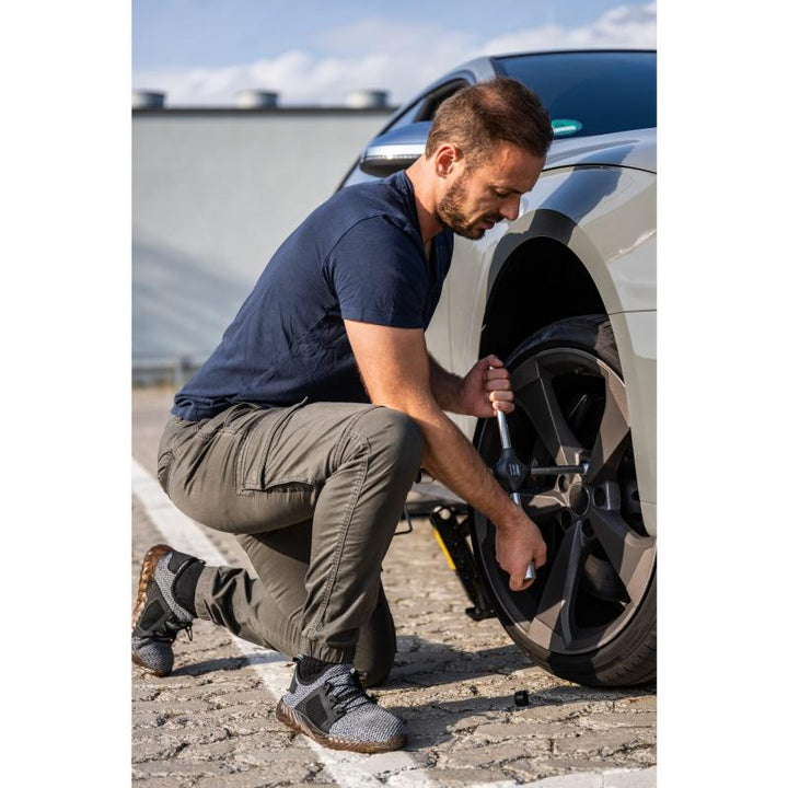 Hazet 705V-02 Four-Way Rim Wrench, 17 x 19 x 22 mm Outside Hex, 12.5mm (1/2") Square