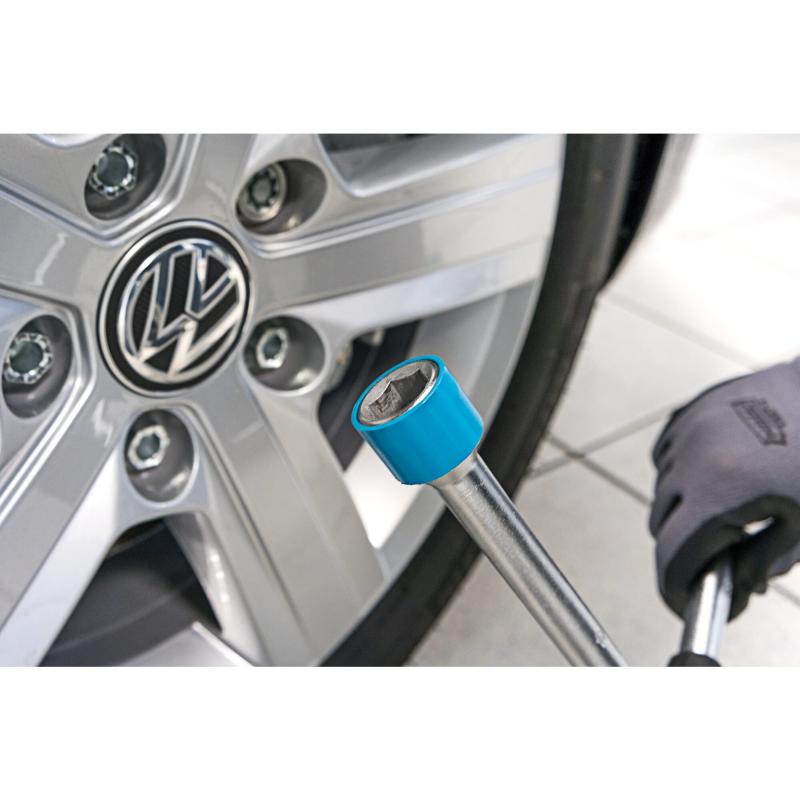 Hazet 705V Four-Way Rim Wrench, 17 x 19 x 21 mm Outside Hex, 12.5mm (1/2") Square