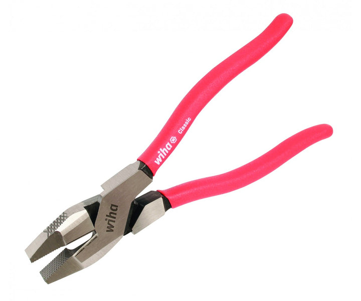 Wiha Tools 32631 9.5" High Leverage NE Lineman's Pliers
