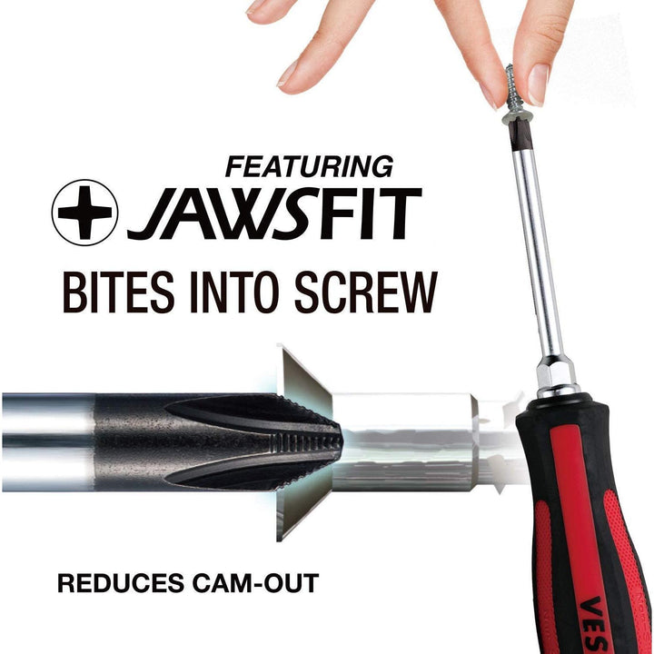 Vessel Tools 930P2150 MEGADORA Tang-Thru Screwdriver No.930, Phillips #2