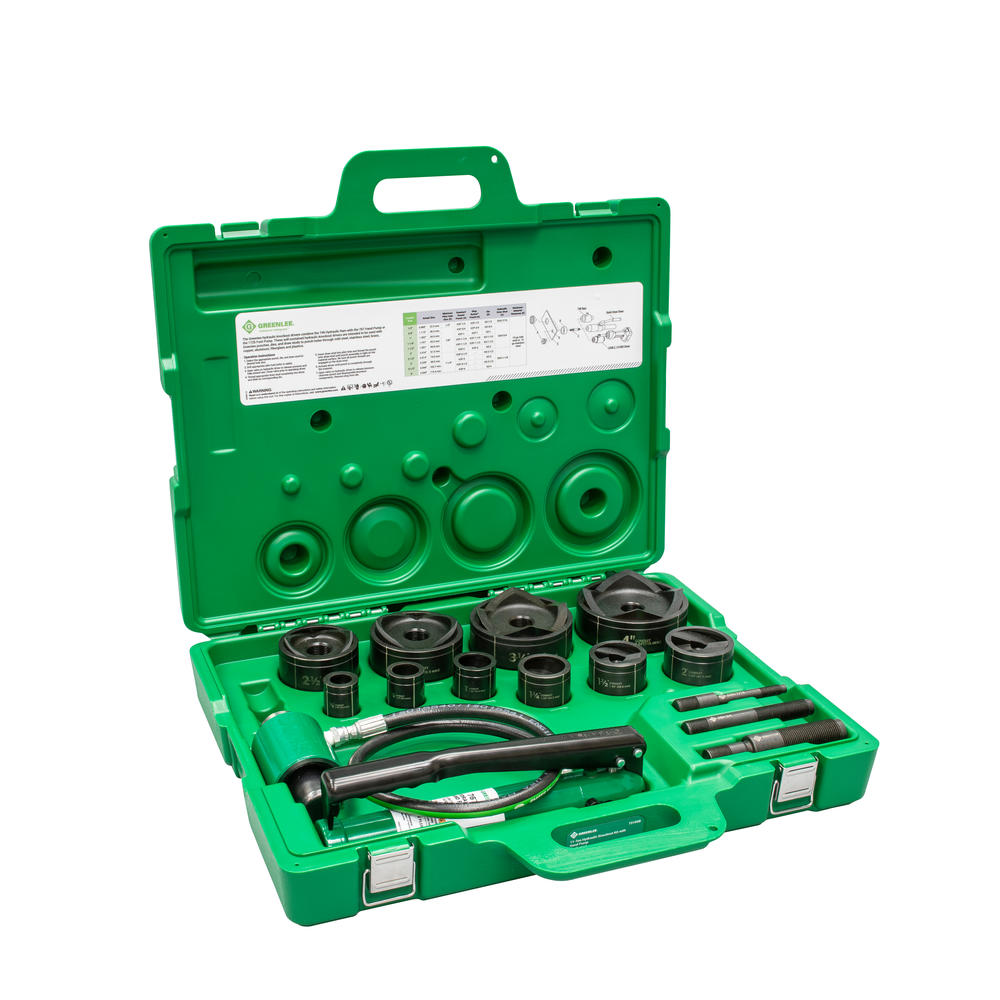BLOW UP & MISTY セット Greenlee 7310SB 11-Ton Slug-Buster® Hydraulic Knockout Kit