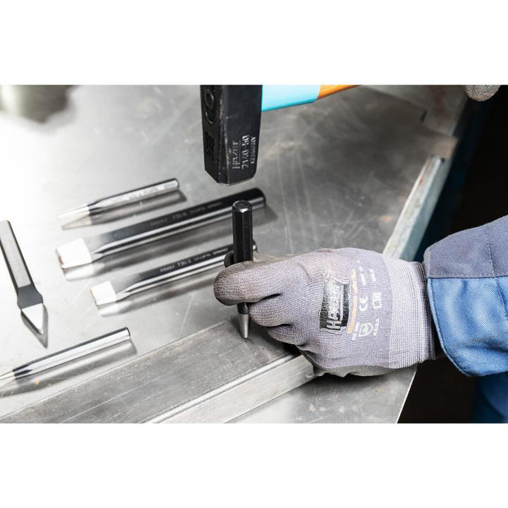 Hazet 750/6-1 Chisel, Drift Punch, Center Punch Set, 6 Pieces