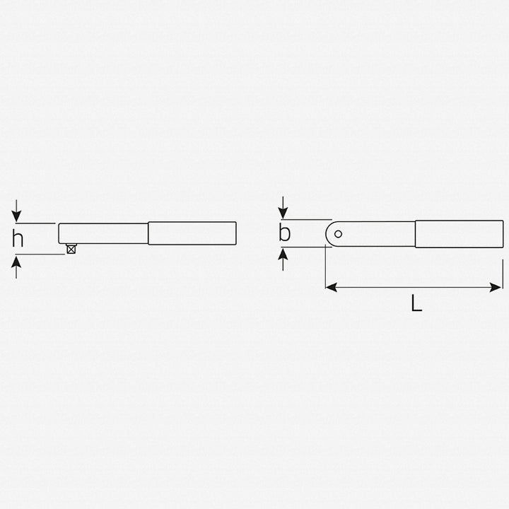 Stahlwille 50100001 1/4" MANOSKOP Torque Wrench 1.5Nm - 12.5Nm