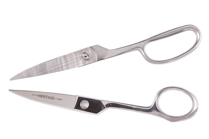 Kitchen Scissors and Shears, 8'' Stainless Steel Break Apart for Easy Cleaning, Dishwasher Safe, Heritage Cutlery 758BA