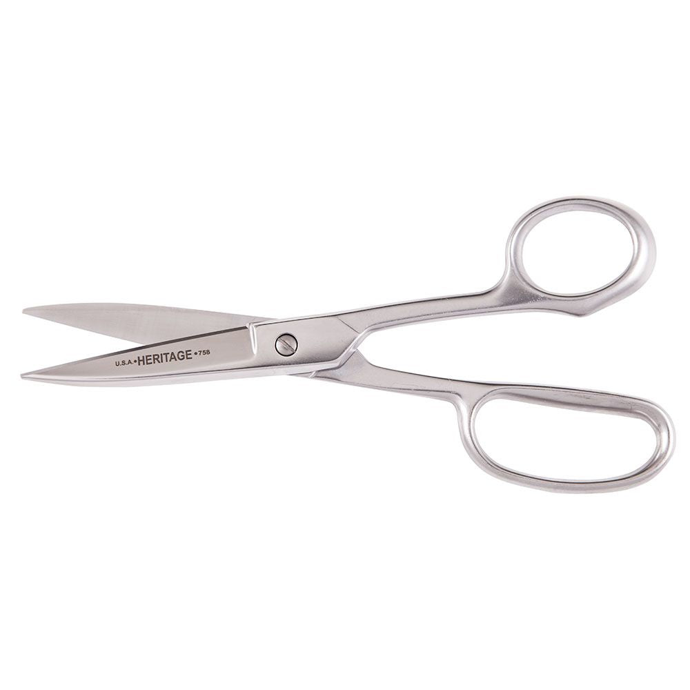 Heritage Cutlery 8718LR 9'' Straight Trimmer W/ Large Ring / Industria...