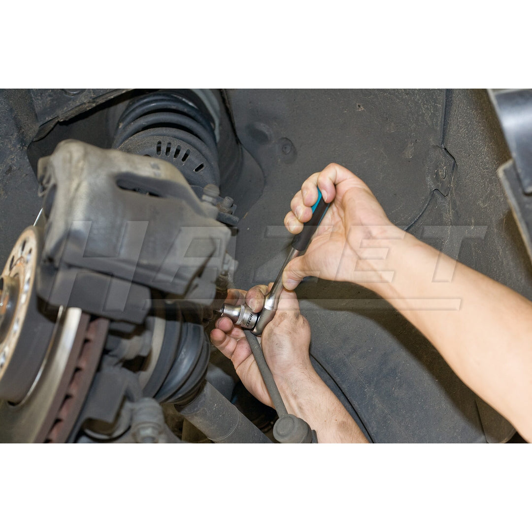 Hazet 4912-1 Spreader for Wheel Bearing Housing, Pin Profile, 5.5 x 8 mm